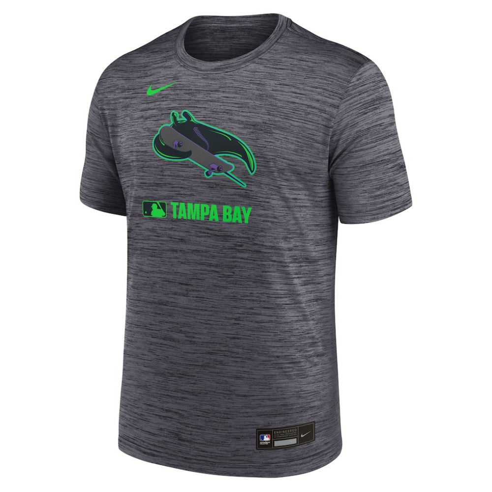 Tampa Bay Rays Nike Authentic Collection City Connect Velocity Dri-FIT T-Shirt - MLB