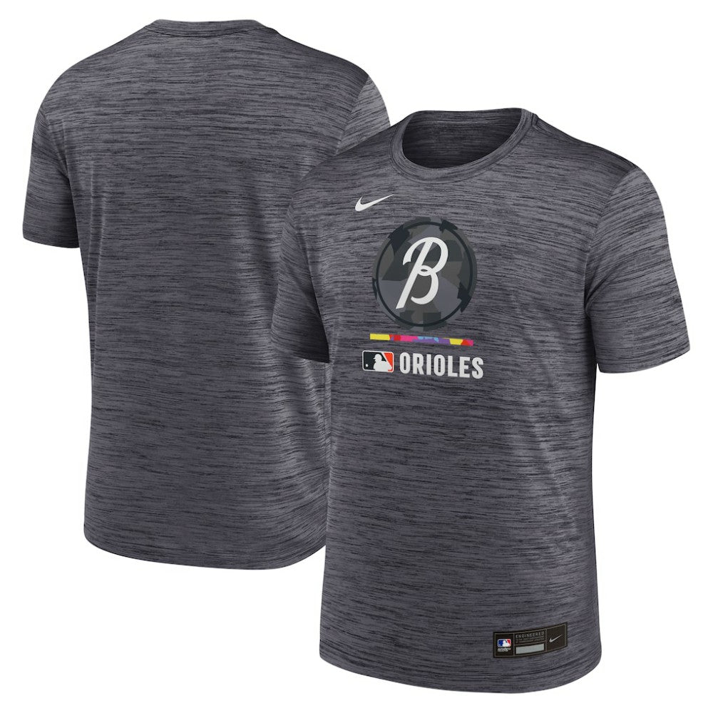 Baltimore Orioles Nike Authentic Collection City Connect Velocity Dri-FIT T-Shirt - MLB