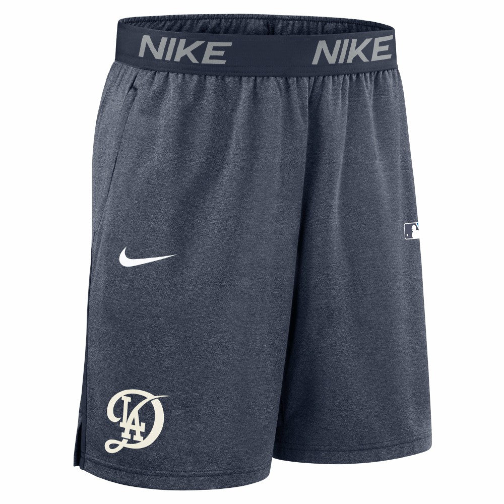 Los Angeles Dodgers Nike Authentic Collection City Connect Performance Knit Shorts - MLB