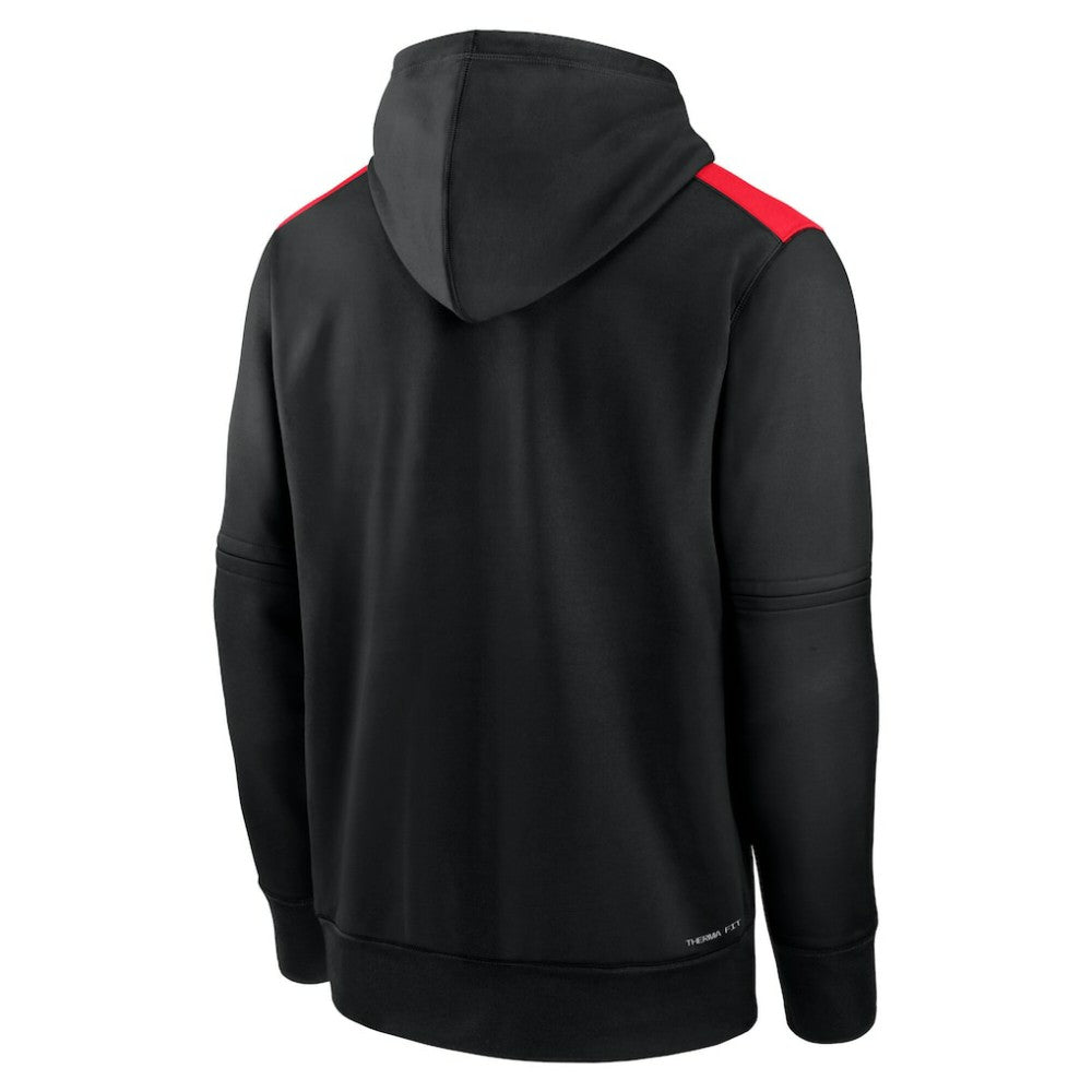 Cincinnati Reds Nike Authentic Collection City Connect Therma Pullover Hoodie - MLB