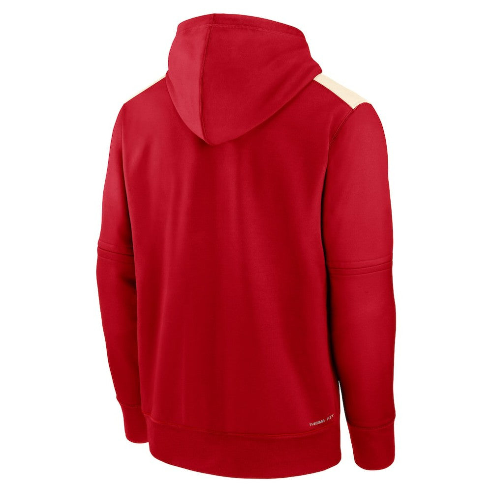 Los Angeles Angels Nike Authentic Collection City Connect Therma Pullover Hoodie - MLB