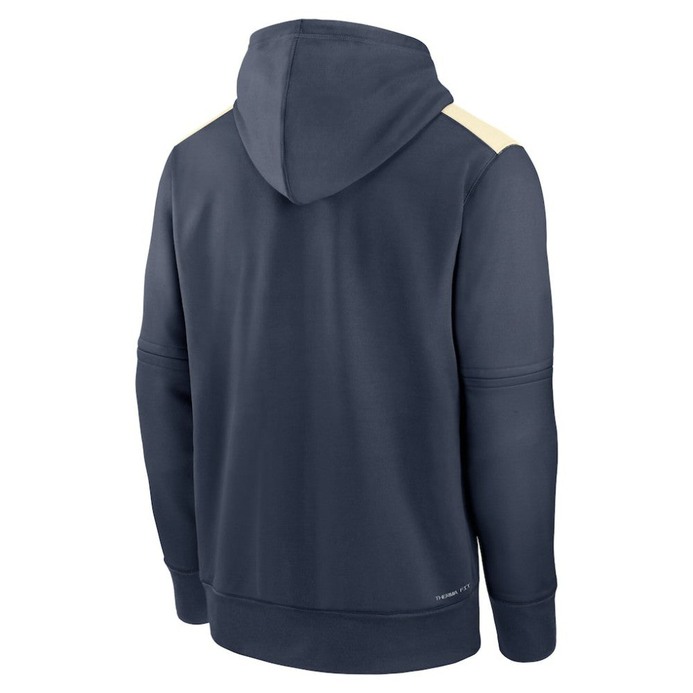 Los Angeles Dodgers Nike Authentic Collection City Connect Therma Pullover Hoodie - MLB