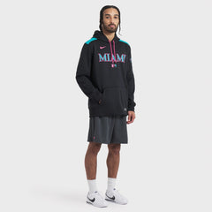 Miami Marlins Nike 2025 City Connect Authentic Collection Therma Pullover Hoodie - MLB