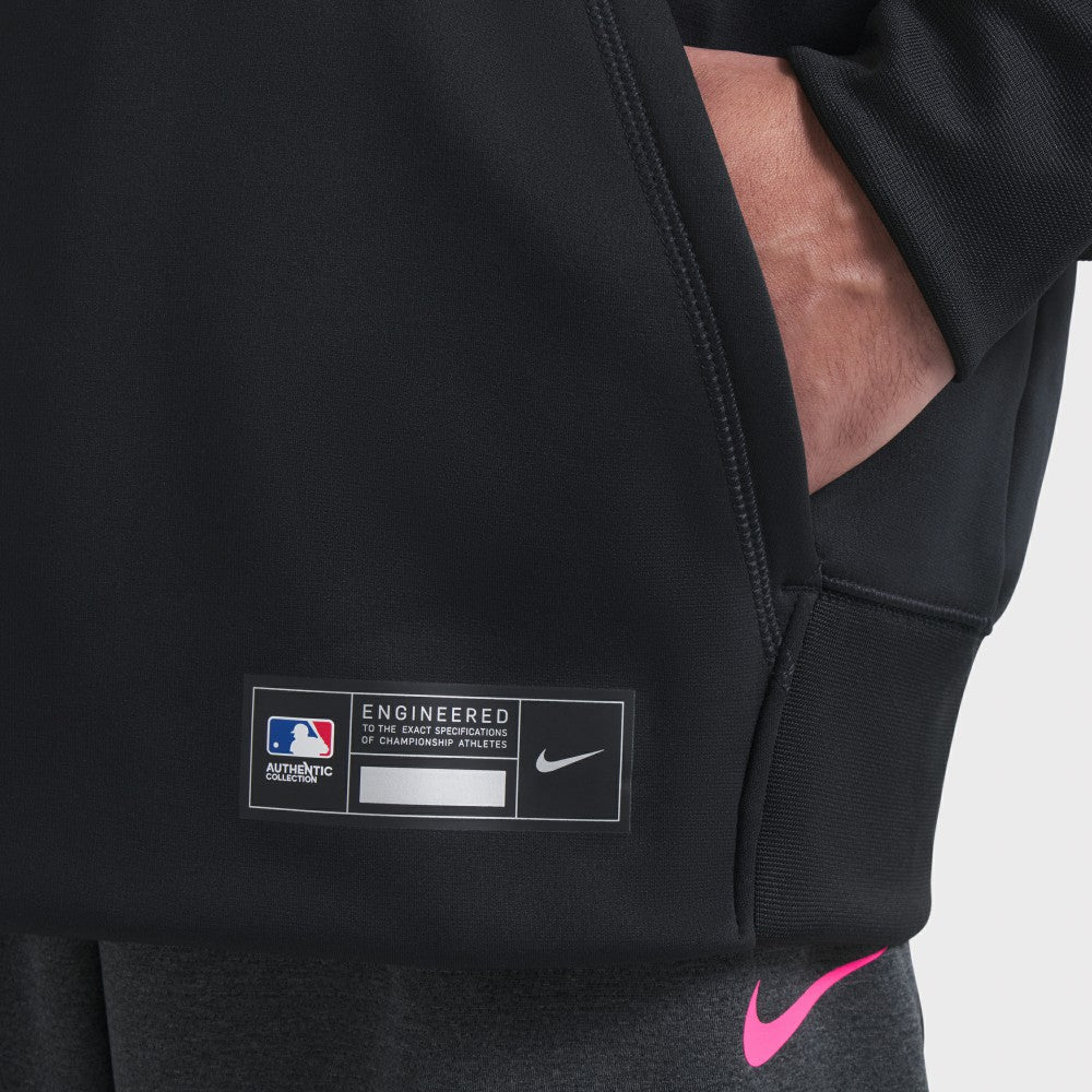 Miami Marlins Nike 2025 City Connect Authentic Collection Therma Pullover Hoodie - MLB