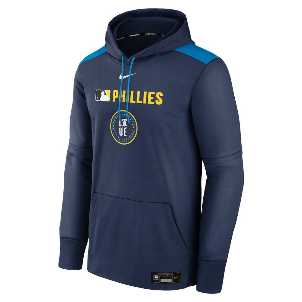 Philadelphia Phillies Nike Authentic Collection City Connect Therma Pullover Hoodie - MLB