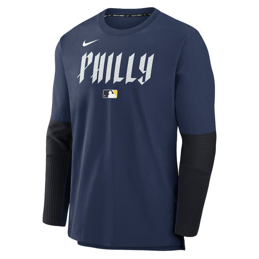 Philadelphia Phillies Nike 2025 City Connect Authentic Collection Player Dri-FIT Lightweight Pullover - MLB