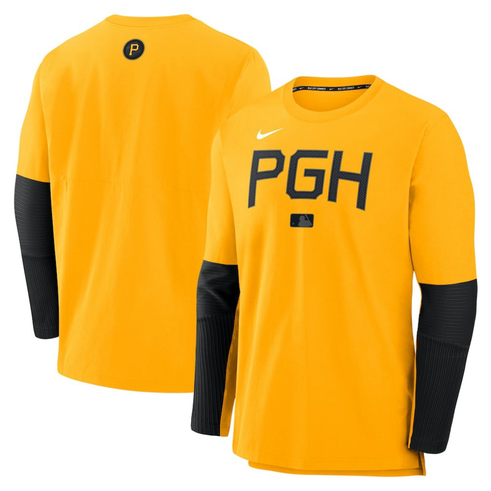 Pittsburgh Pirates Nike 2025 City Connect Authentic Collection Player Dri-FIT Lightweight Pullover - MLB