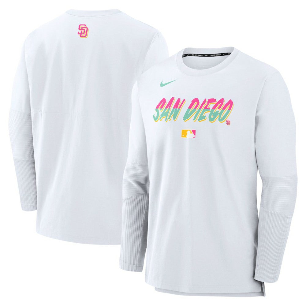 San Diego Padres Nike 2025 City Connect Authentic Collection Player Dri-FIT Lightweight Pullover - MLB