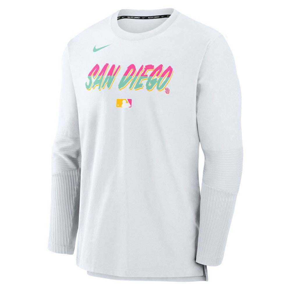 San Diego Padres Nike 2025 City Connect Authentic Collection Player Dri-FIT Lightweight Pullover - MLB