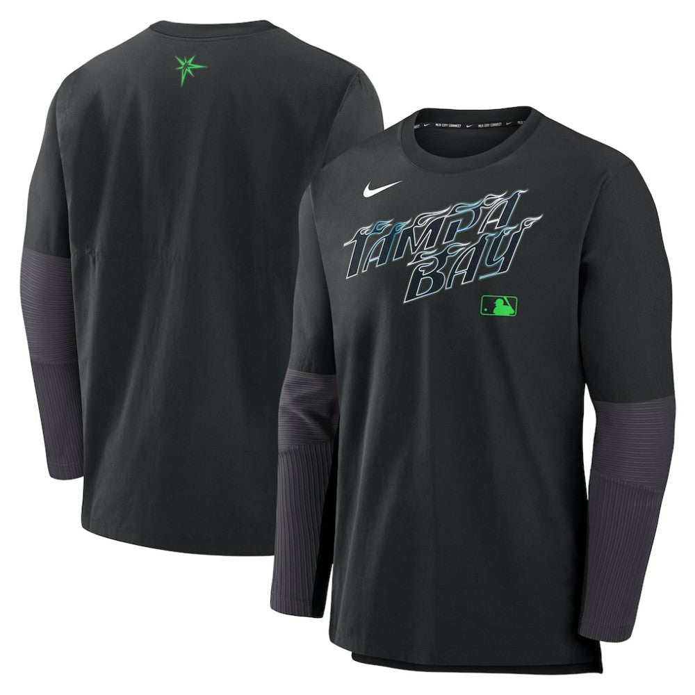 Tampa Bay Rays Nike 2025 City Connect Authentic Collection Player Dri-FIT Lightweight Pullover - MLB