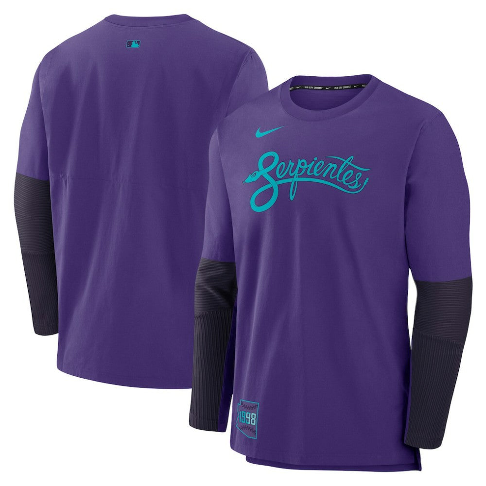 Arizona Diamondbacks Nike 2025 City Connect Authentic Collection Player Dri-FIT Lightweight Pullover - MLB