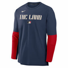 Cleveland Guardians Nike 2025 City Connect Authentic Collection Player Dri-FIT Lightweight Pullover - MLB