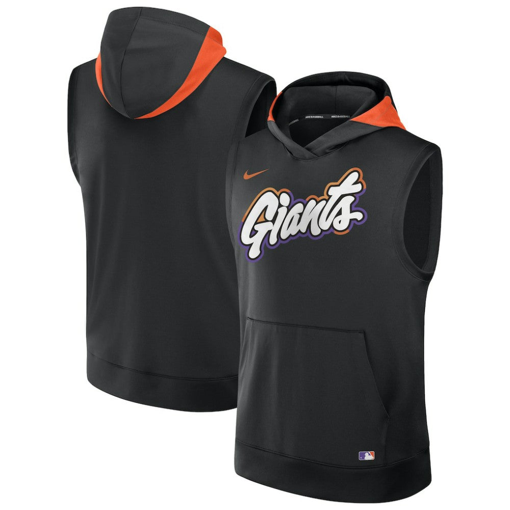 San Francisco Giants Nike 2025 City Connect Authentic Collection Dri-FIT Sleeveless Hoodie - MLB