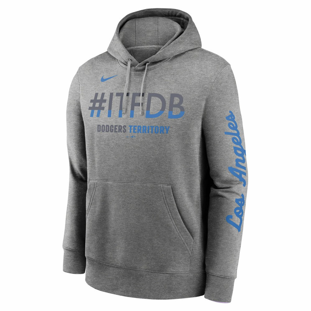 Los Angeles Dodgers Nike City Connect Club Hoodie - MLB