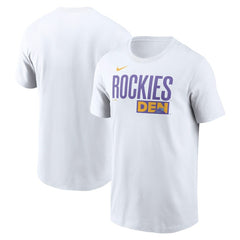 Colorado Rockies Nike City Connect Wordmark T-Shirt - MLB