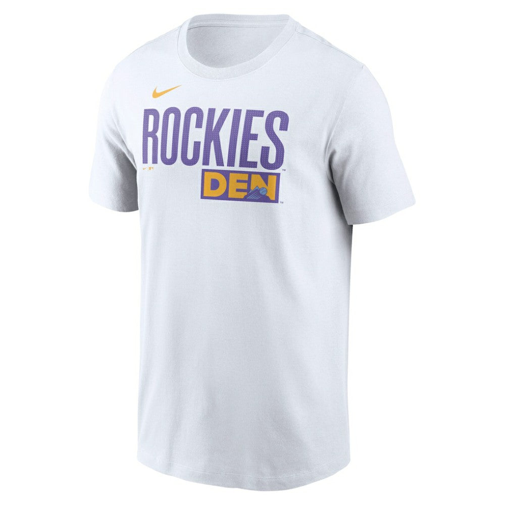 Colorado Rockies Nike City Connect Wordmark T-Shirt - MLB