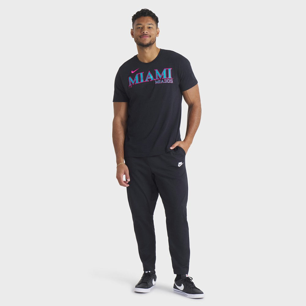 Miami Marlins Nike City Connect Wordmark T-Shirt - MLB