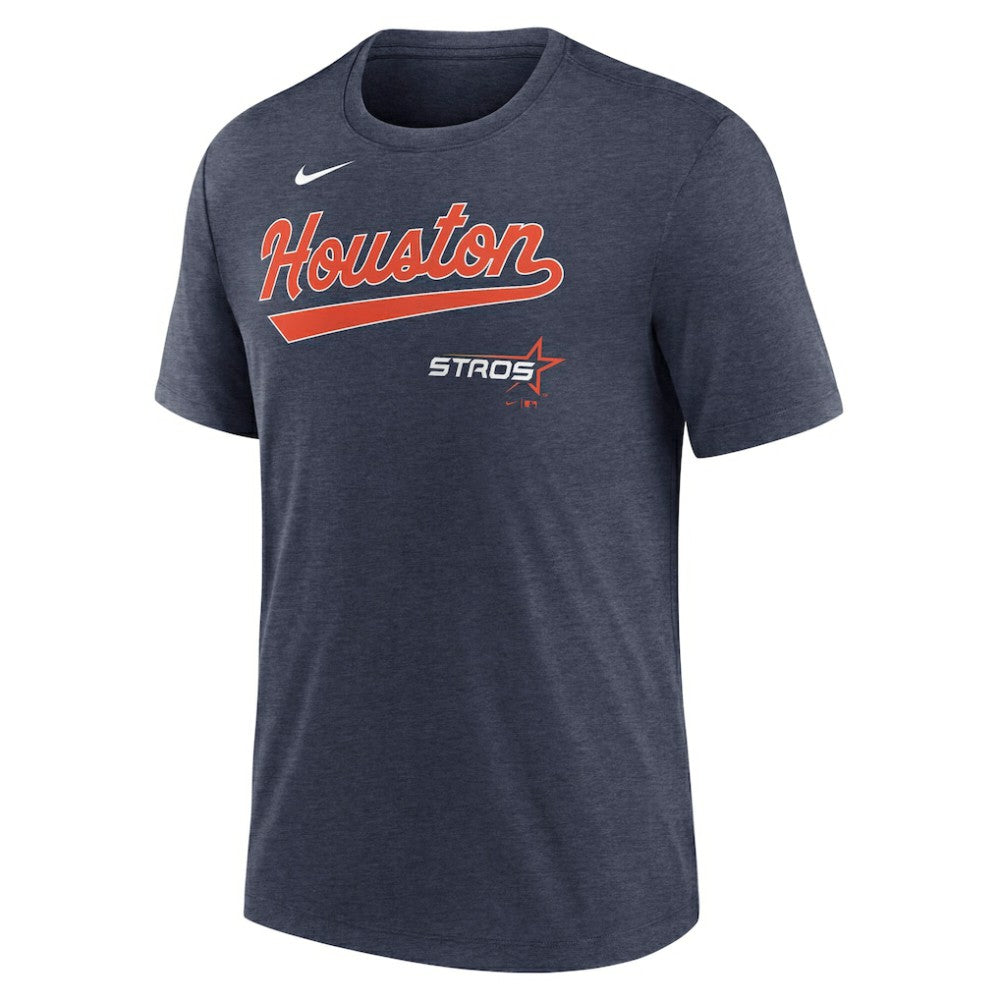 Houston Astros Nike City Connect Script Tri-Blend T-Shirt - MLB