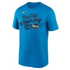 Philadelphia Phillies Nike City Connect Team Phrase Script Legend Performance T-Shirt - MLB