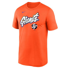 San Francisco Giants Nike 2025 City Connect Team Phrase Legend Performance T-Shirt - MLB