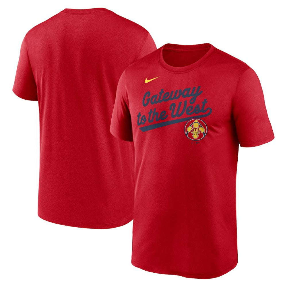St. Louis Cardinals Nike City Connect Team Phrase Script Legend Performance T-Shirt - MLB