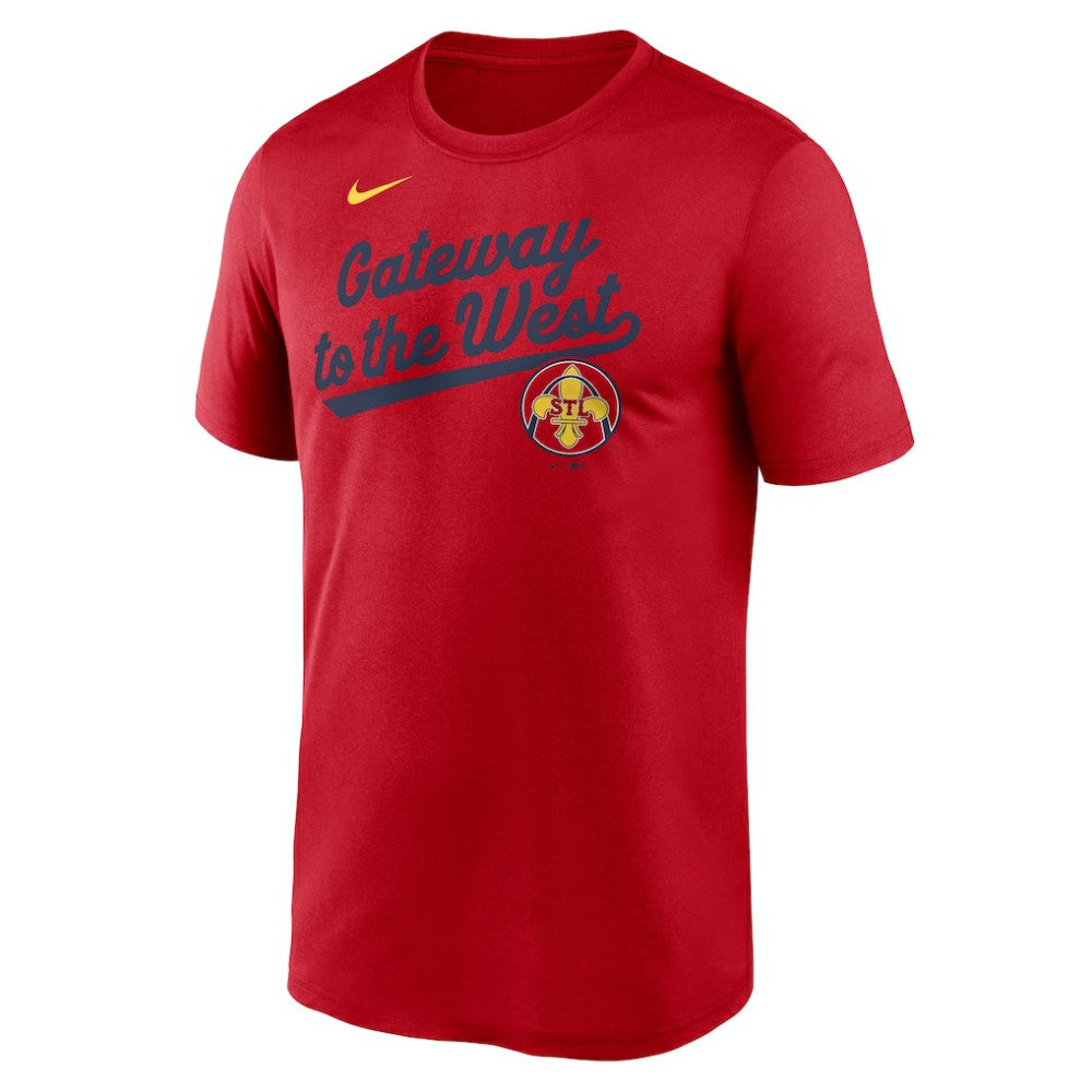 St. Louis Cardinals Nike City Connect Team Phrase Script Legend Performance T-Shirt - MLB