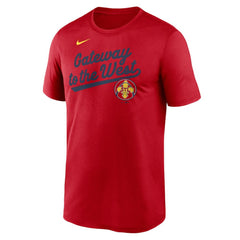 St. Louis Cardinals Nike City Connect Team Phrase Script Legend Performance T-Shirt - MLB