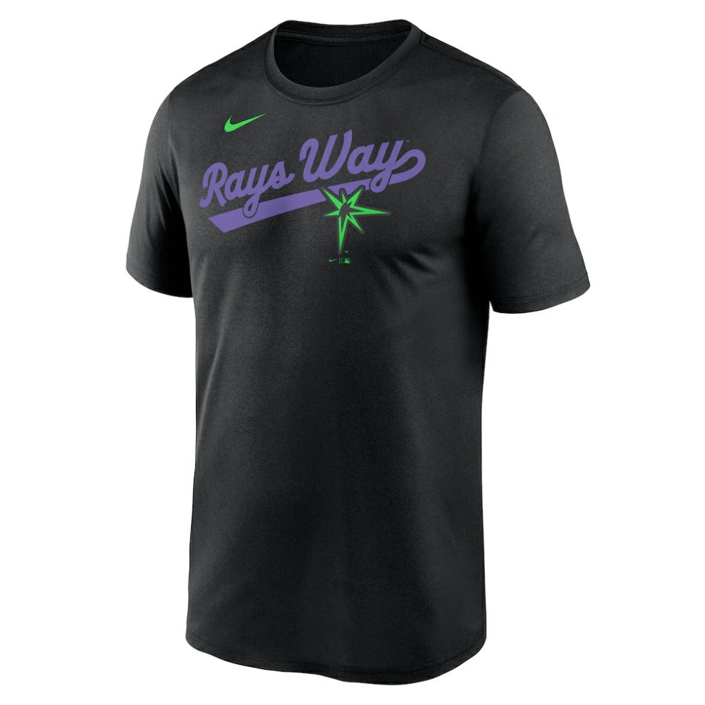 Tampa Bay Rays Nike City Connect Team Phrase Script Legend Performance T-Shirt - MLB