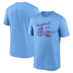 Colorado Rockies Nike 2025 City Connect Team Phrase Legend Performance T-Shirt - MLB
