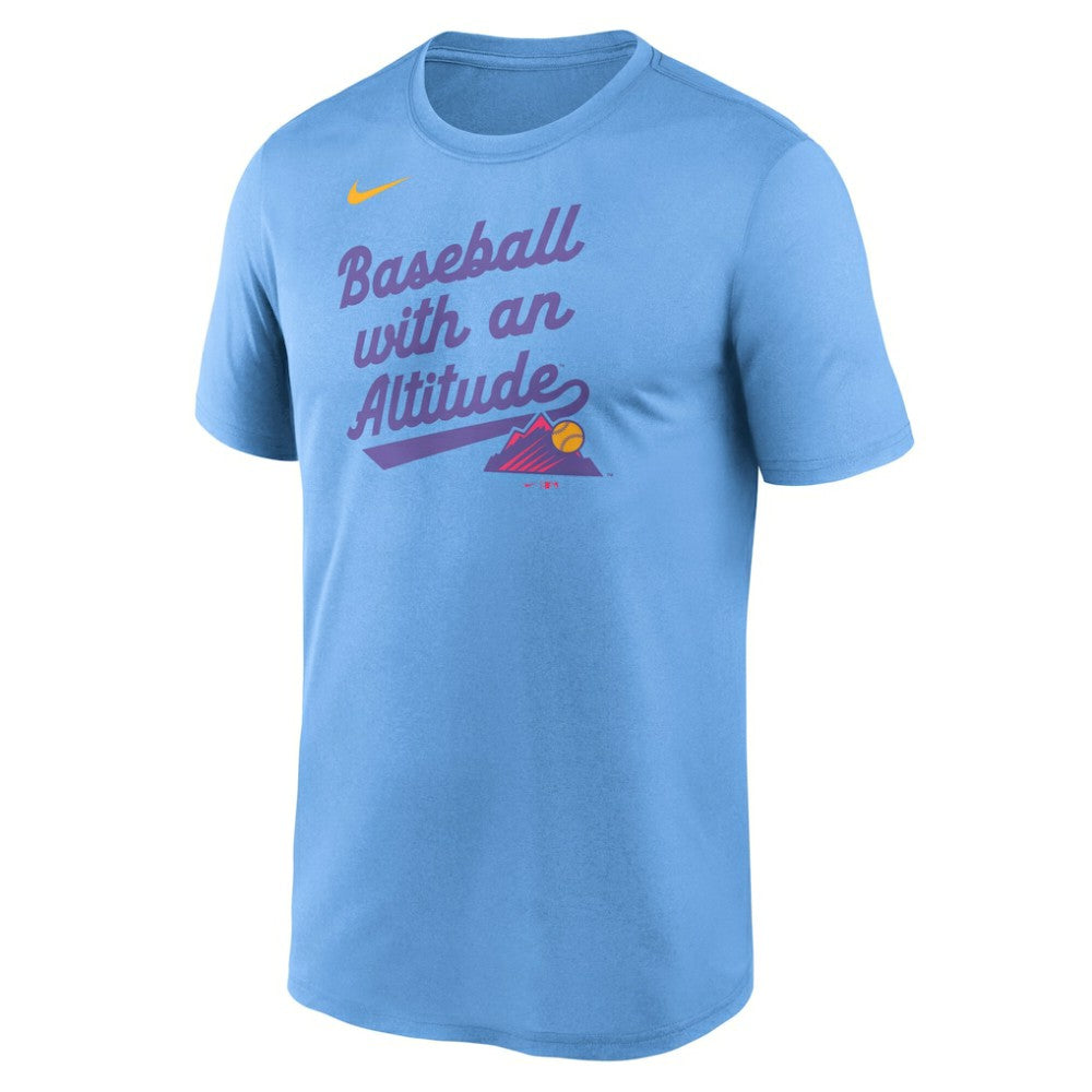 Colorado Rockies Nike 2025 City Connect Team Phrase Legend Performance T-Shirt - MLB