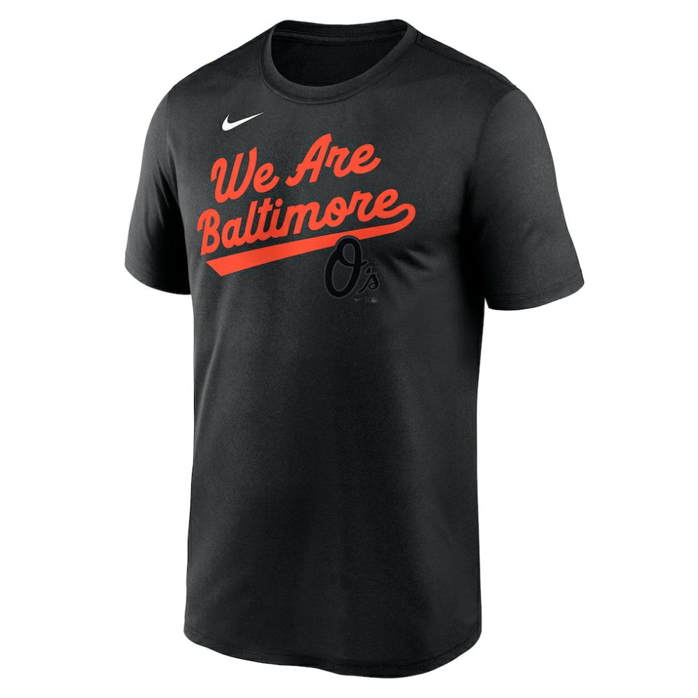 Baltimore Orioles Nike City Connect Team Phrase Script Legend Performance T-Shirt - MLB