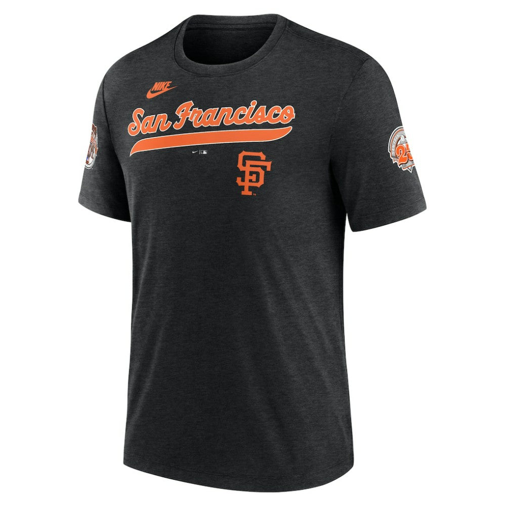 San Francisco Giants Nike Cooperstown Collection Eras Tri-Blend T-Shirt - MLB