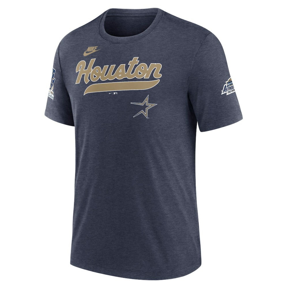 Houston Astros Nike Cooperstown Collection Eras Tri-Blend T-Shirt - MLB