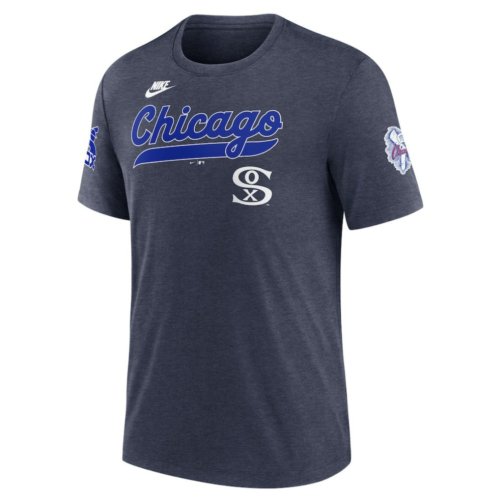 Chicago White Sox Nike Cooperstown Collection Eras Tri-Blend T-Shirt - MLB