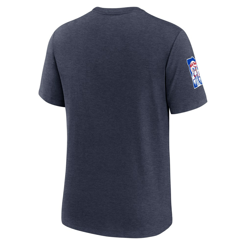 Minnesota Twins Nike Cooperstown Collection Eras Tri-Blend T-Shirt - MLB