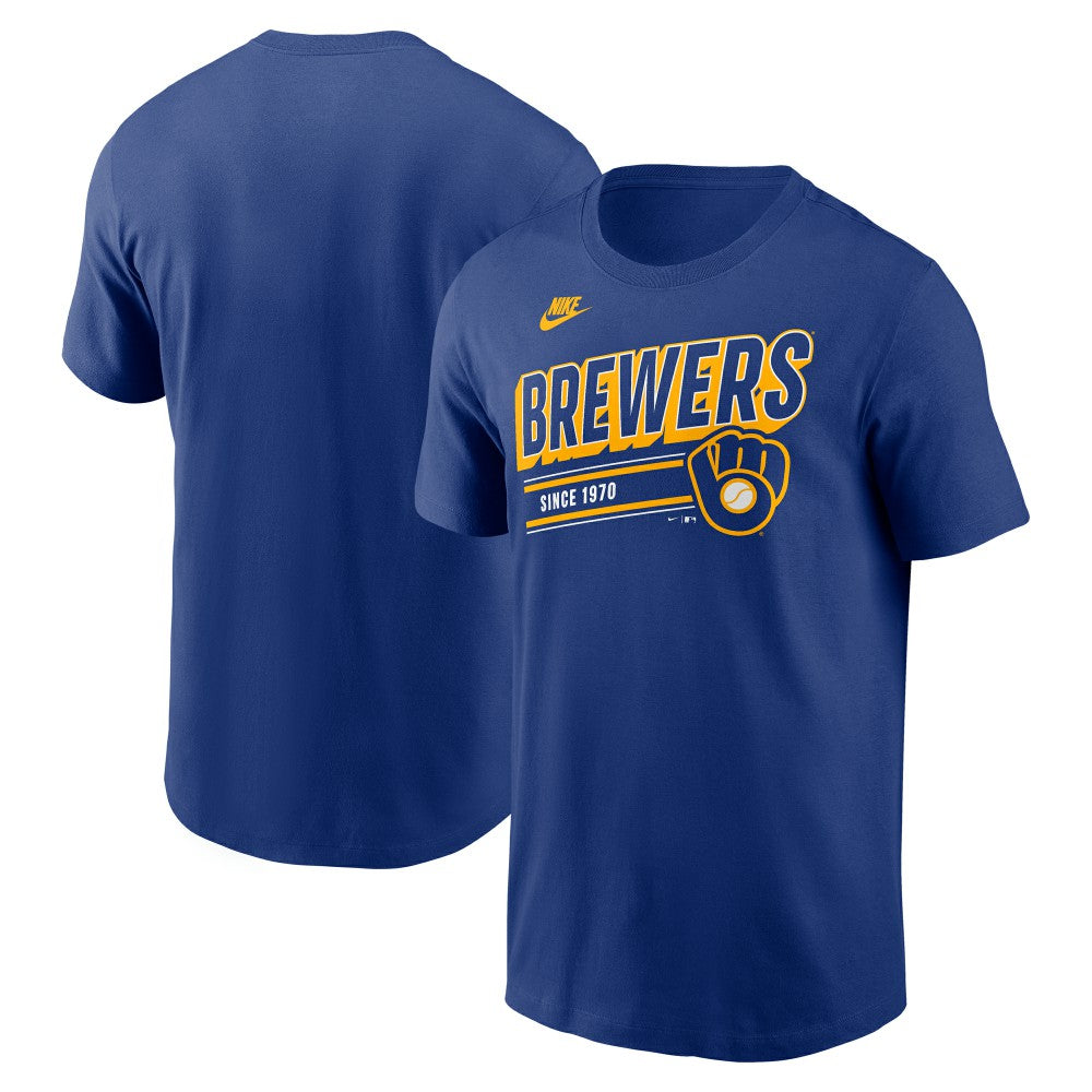 Milwaukee Brewers Nike Cooperstown Collection Retro T-Shirt - MLB