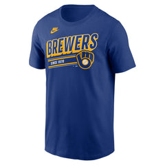 Milwaukee Brewers Nike Cooperstown Collection Retro T-Shirt - MLB