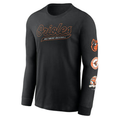 Baltimore Orioles Nike Cooperstown Collection Knockout Long Sleeve T-Shirt - MLB