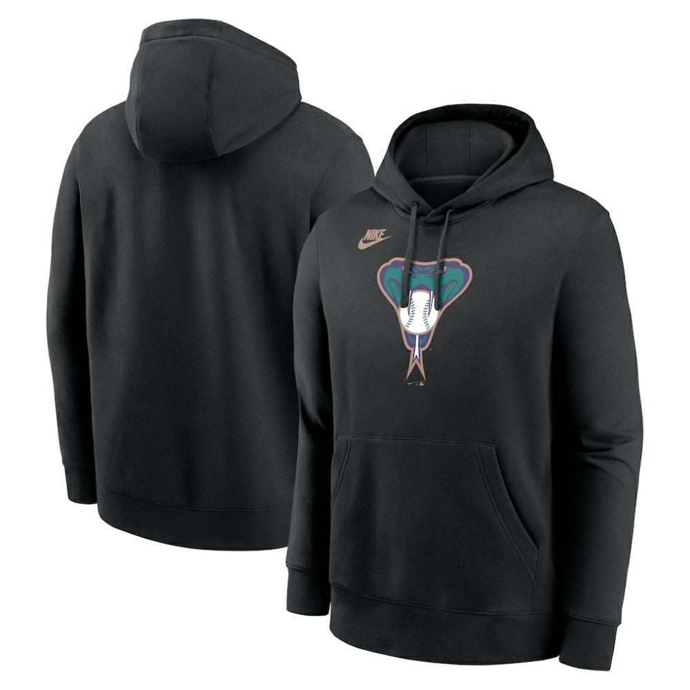 Arizona Diamondbacks Nike Cooperstown Collection Logo Club Hoodie - MLB