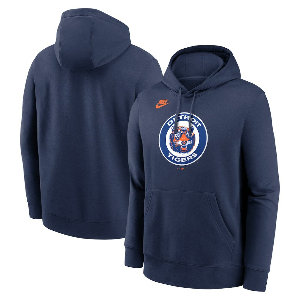 Detroit Tigers Nike Cooperstown Collection Logo Club Hoodie - MLB