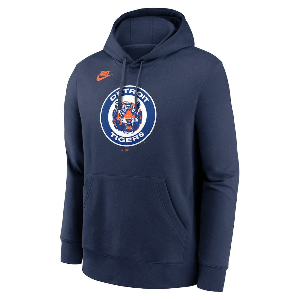 Detroit Tigers Nike Cooperstown Collection Logo Club Hoodie - MLB