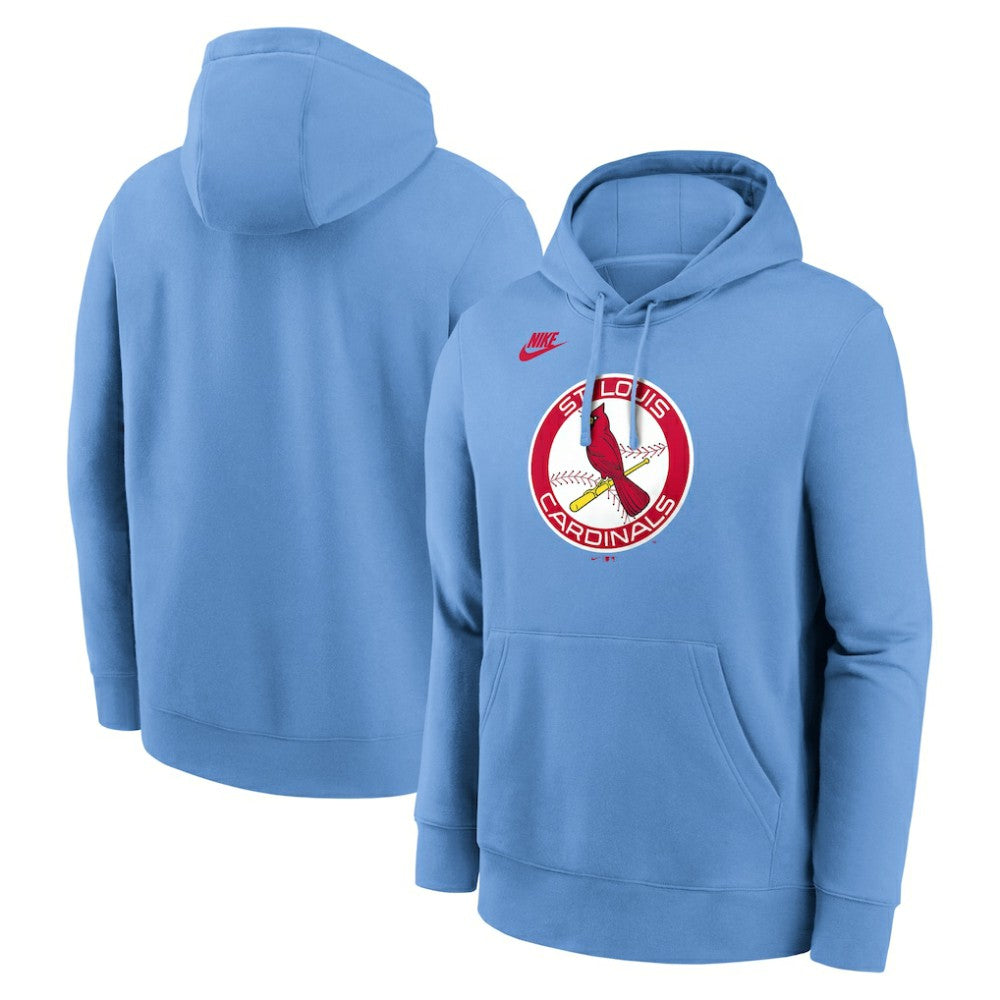 St. Louis Cardinals Nike Cooperstown Collection Logo Club Hoodie - MLB
