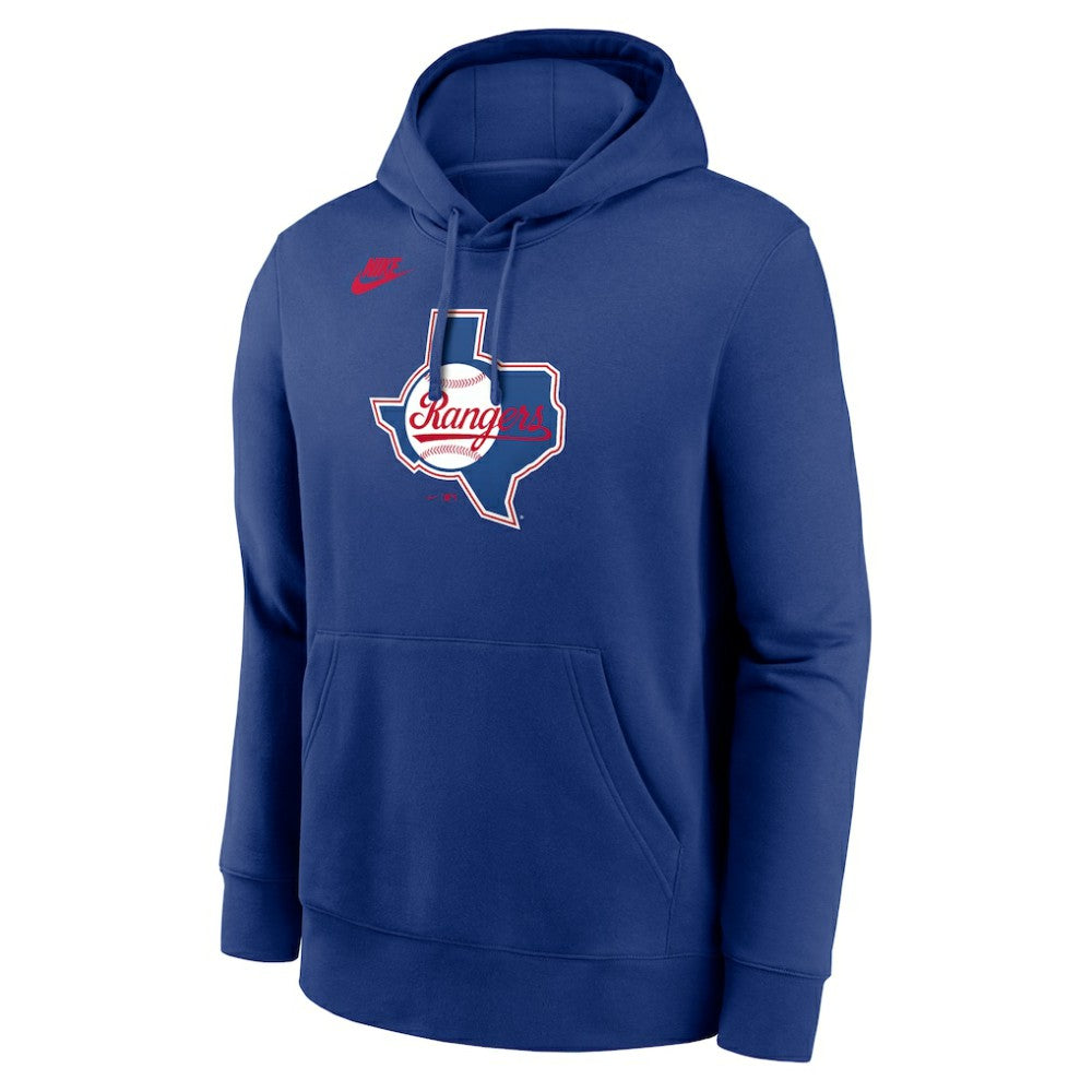 Texas Rangers Nike Cooperstown Collection Logo Club Hoodie - MLB