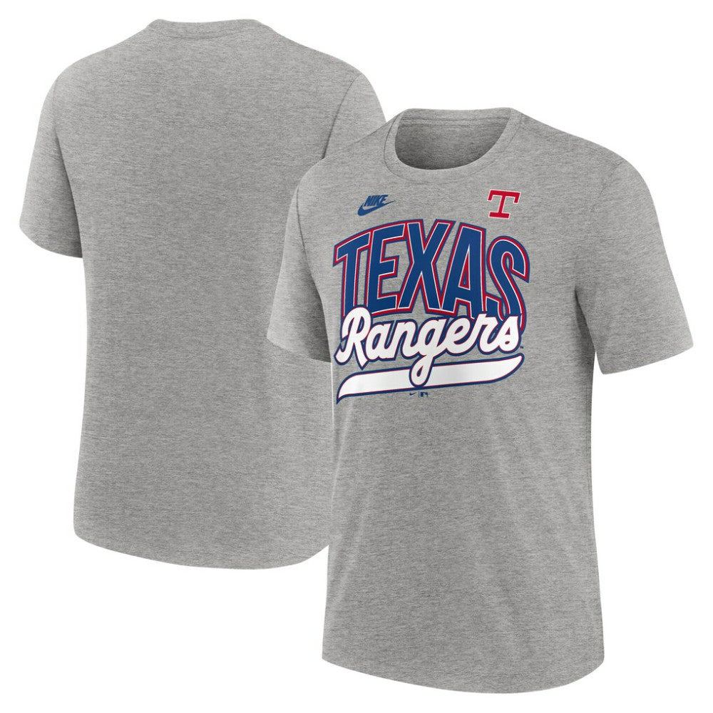Texas Rangers Nike Cooperstown Collection Retro Tri-Blend T-Shirt - MLB