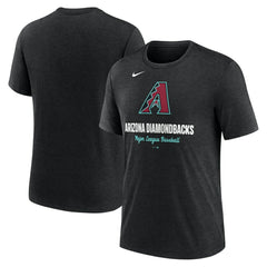 Arizona Diamondbacks Nike Logo Tri-Blend T-Shirt - MLB