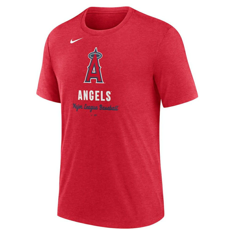 Los Angeles Angels Nike Logo Tri-Blend T-Shirt - MLB