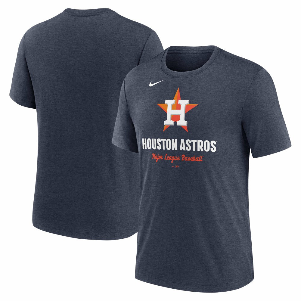 Houston Astros Nike Logo Tri-Blend T-Shirt - MLB
