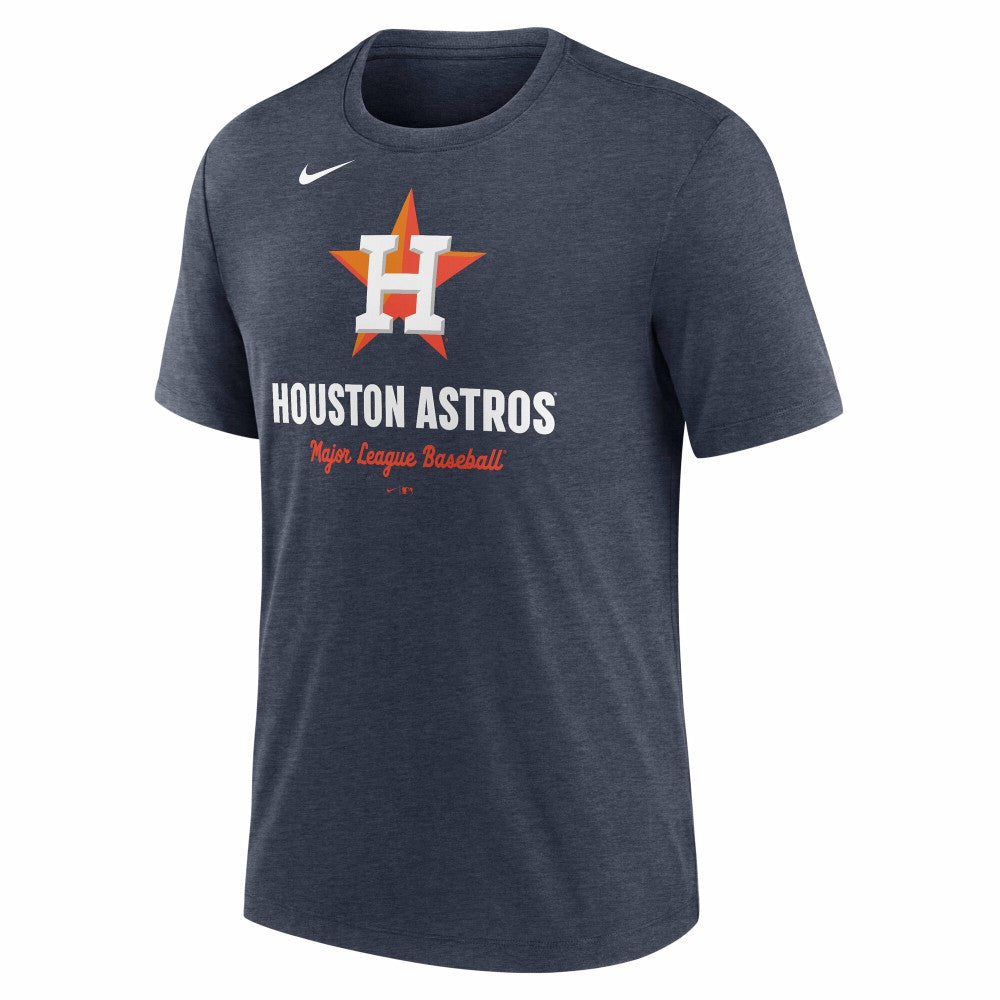Houston Astros Nike Logo Tri-Blend T-Shirt - MLB