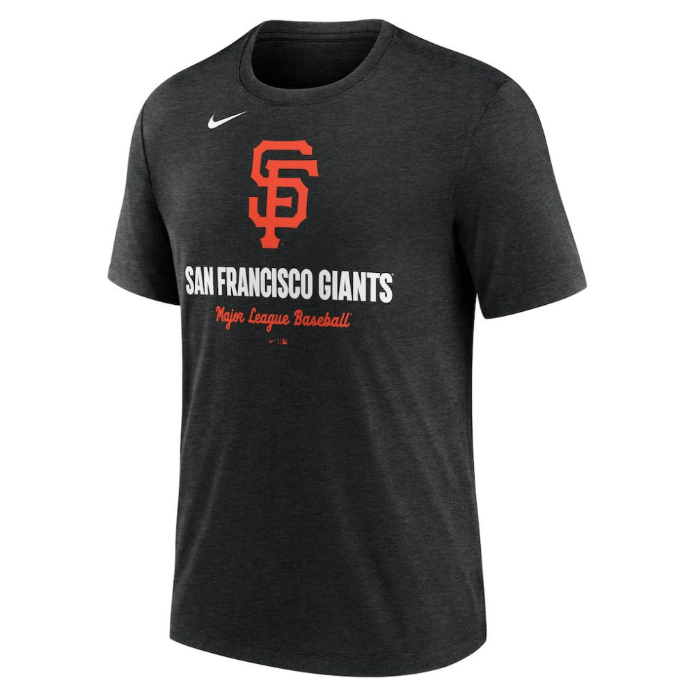 San Francisco Giants Nike Logo Tri-Blend T-Shirt - MLB