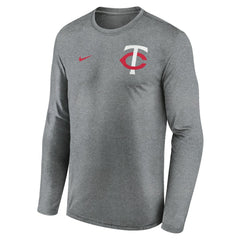 Minnesota Twins Nike 2-Hit Legend Dri-FIT Long Sleeve T-Shirt - MLB
